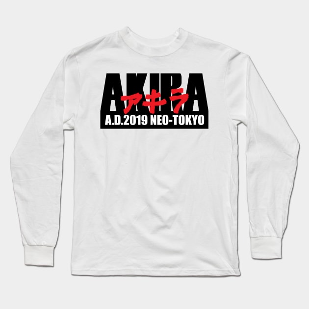 AKIRA AD2019 NEO TOKYO Long Sleeve T-Shirt by prometheus31